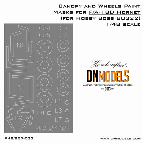 DN Models 48-827-023 1/48 F/A-18D Hornet (hobby Boss 80322)