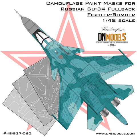 DN Models 48-827-060 1/48 Su-34 Camo