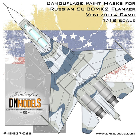 DN Models 48-827-066 1/48 Su-30MK2 Venezuela Flanker Camouflage