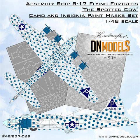 DN Models 48-827-069 1/48 Assembly Ship B-17 The Spotted Cow
