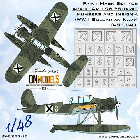 DN Models 48-827-101 1/48 Arado AR 196 Insignia