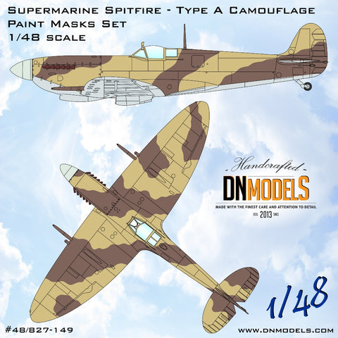 DN Models 48-827-149 1/48 Supermarine Spitfire Camouflage Type A