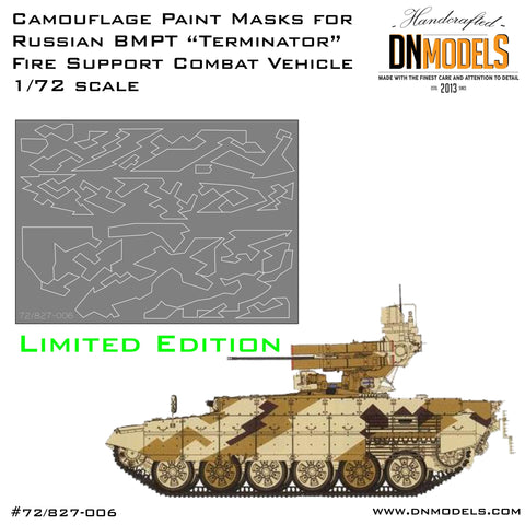 DN Models 72-827-006 1/72 BMPT Terminator Splinter Camo
