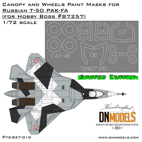 DN Models 72-827-010 1/72 Pak-Fa Canopy