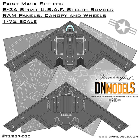 DN Models 72-827-030 1/72 B-2A Spirit Stelth Bomber (for Modelcollect)