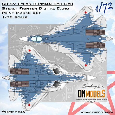DN Models 72-827-046 1/72 Su-57 Felon Digital Camo