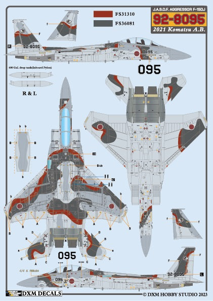 DXM 31-7158 1/72 JASDF F-15J/DJ Aggressor Vol. 1 (For Hasegawa, Platz, and Academy)