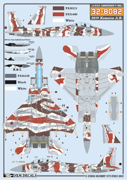 DXM 31-7158 1/72 JASDF F-15J/DJ Aggressor Vol. 1 (For Hasegawa, Platz, and Academy)