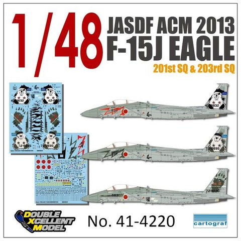 DXM 41-4220 1/48 JASDF F-15J ACM 2013 (For Hasegawa, Tamiya, and Great Wall)