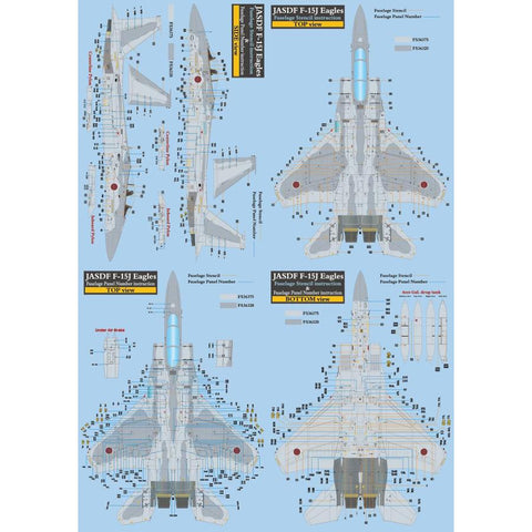 DXM 41-7162 1/72 JASDF 306th Tactical Fighter Squadron F-15J Eagle "Maverick" Special Marking (For all manufacturers)