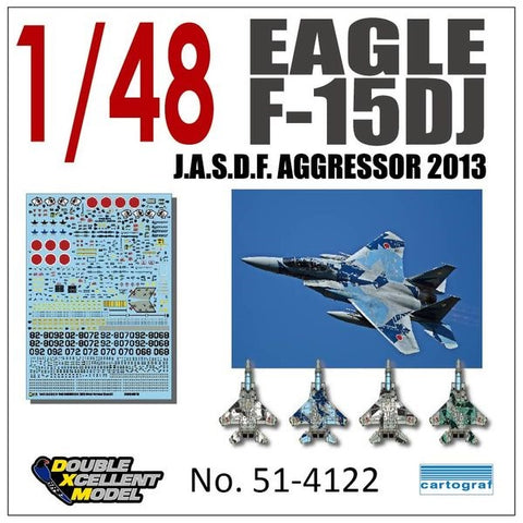 DXM 51-4122 1/48 JASDF F-15DJ Aggressor 2013