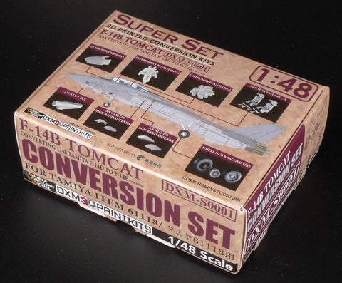 DXM S0001 1/48 F-14B Tomcat Conversion Set (For Tamiya 61118 F-14D Tomcat)