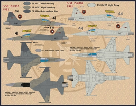 FURBALL 32-002 1/32 USN F-5 Freedom Fighter、Topgun Tigers