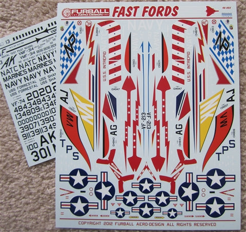FURBALL 48-002 1/48 F4D-1"fastford"