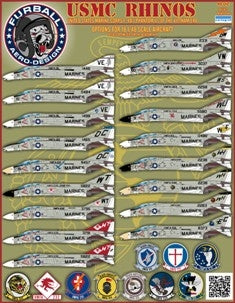 FURBALL 48-012 1/48 USMC Rhinos