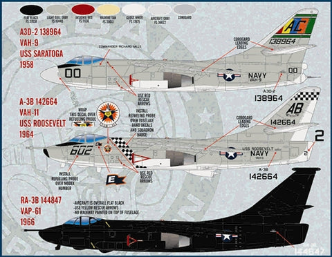 FURBALL 48-022 1/48 Killer Whales A-3 Sky Warriors