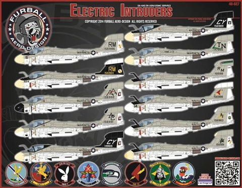 FURBALL 48-027 1/48 USN/USMC Electric Intruder EA-6