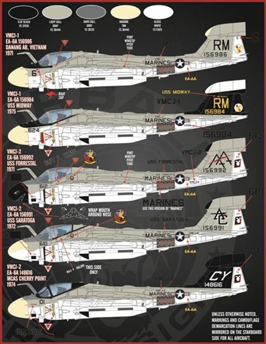FURBALL 48-027 1/48 USN/USMC Electric Intruder EA-6