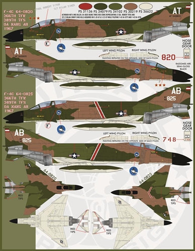 FURBALL 48-029 1/48 F-4C＆F-4D Phantom II Gunfighter Phantom, Part 1