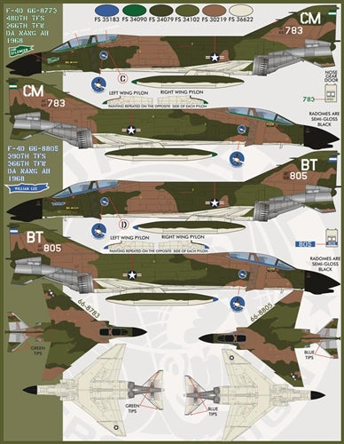 FURBALL 48-030 1/48 F-4C＆F-4D Phantom II Gunfighter Phantom, Part 2