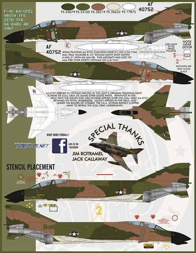 FURBALL 48-030 1/48 F-4C＆F-4D Phantom II Gunfighter Phantom, Part 2