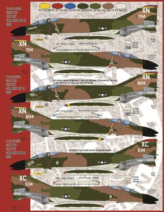 FURBALL 48-031 1/48 12th TFW Phantom、Cam Ranh Air Base