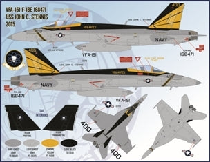 FURBALL 48-049 1/48 USN AirWing All-Stars, F/A-18E/F Super Hornet, Part 3