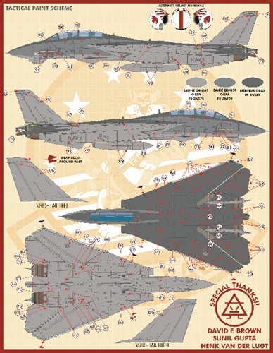 FURBALL 48-060 1/48 F-14 Sundowner Anthology