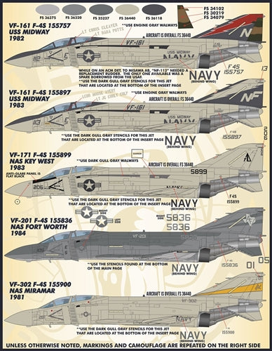 FURBALL 48-064 1/48 Lo-Viz USN Rhinos