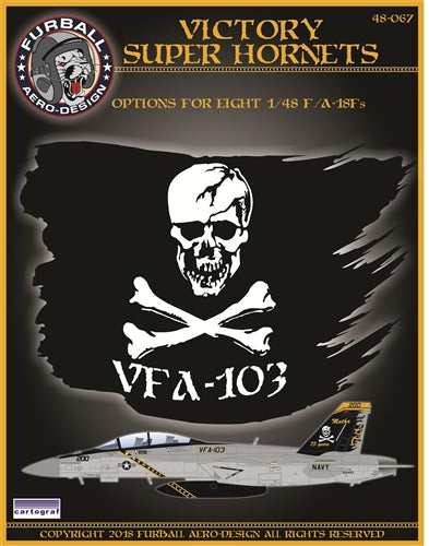 FURBALL 48-067 1/48 F-18F VFA-103 Victory Super Hornet
