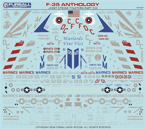 FURBALL 48-069 1/48 F-35B Lightning II Anthology, Part 3