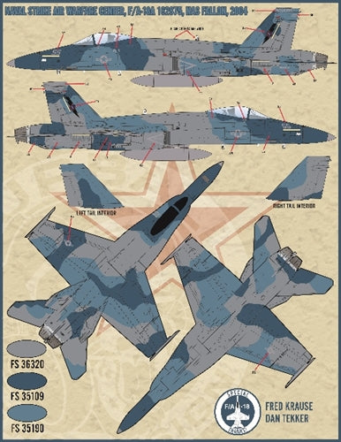 FURBALL 48-070 1/48 USN F/A-18A/A+/B/C Hornet, Legacy Bug Bandits