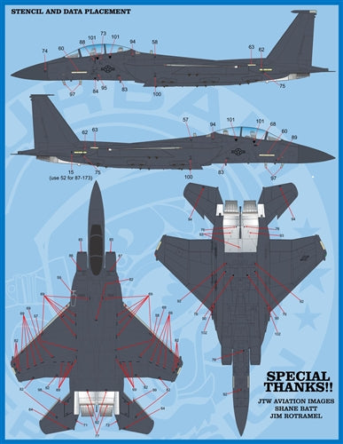 FURBALL 48-071 1/48 USN F-15C/E Eagle, Heritage Eagles