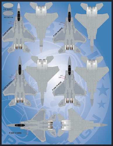 FURBALL 48-072 1/48 F-15A/C/D: The new Eagles of the U.S. Air Force in Europe
