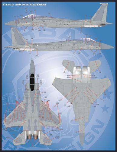 FURBALL 48-072 1/48 F-15A/C/D: The new Eagles of the U.S. Air Force in Europe
