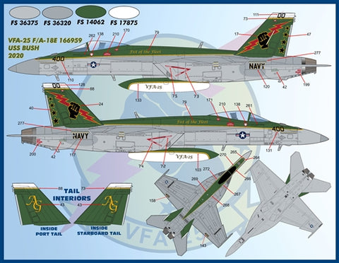FURBALL 48-081 1/48 AirWing All-Stars Super Hornets Part 4