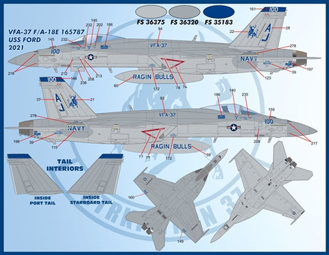 FURBALL 48-081 1/48 AirWing All-Stars Super Hornets Part 4