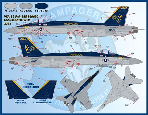 FURBALL 48-081 1/48 AirWing All-Stars Super Hornets Part 4