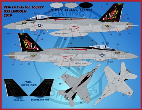 FURBALL 48-082 1/48 AirWing All-Stars Super Hornets Part 5