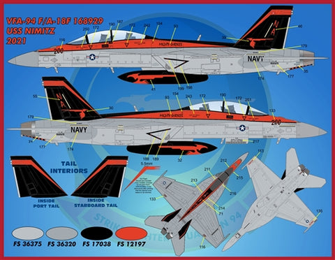 FURBALL 48-082 1/48 AirWing All-Stars Super Hornets Part 5