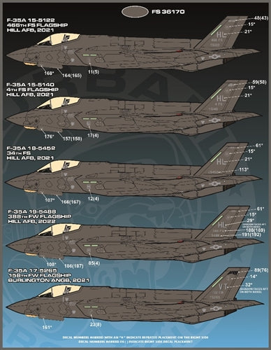 FURBALL 48-085 1/48 F-35A Anthology Part 4