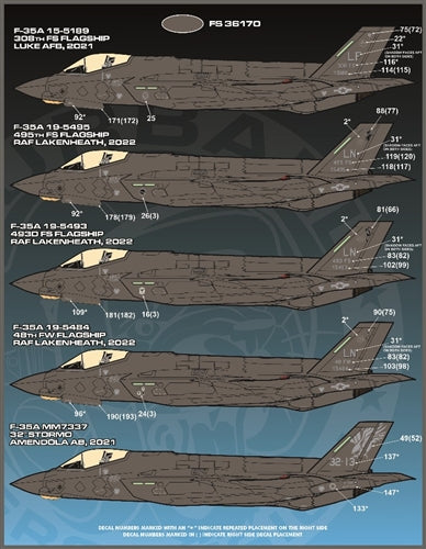 FURBALL 48-085 1/48 F-35A Anthology Part 4