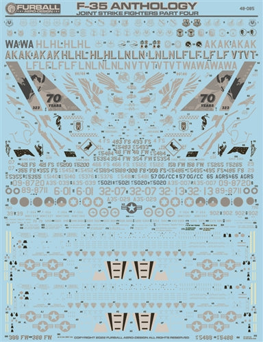 FURBALL 48-085 1/48 F-35A Anthology Part 4