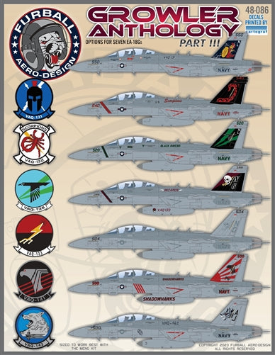 FURBALL 48-086 1/48 EA-18G Growler Anthology Part III
