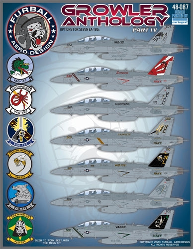 FURBALL 48-087 1/48 EA-18G Growler Anthology Part IV