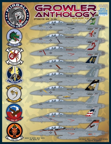 FURBALL 48-092 1/48 EA-18G Growler Anthology Part 5