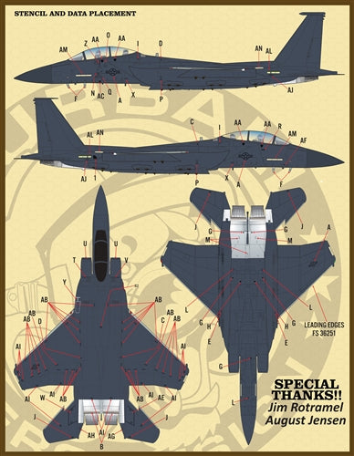 FURBALL 48-093 1/48 F-15E Drone Killer