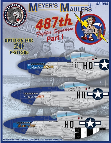 FURBALL 48-094 1/48 P-51 Myers-Møllers Part 1