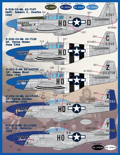 FURBALL 48-095 1/48 P-51 Myers-Møllers Part 2