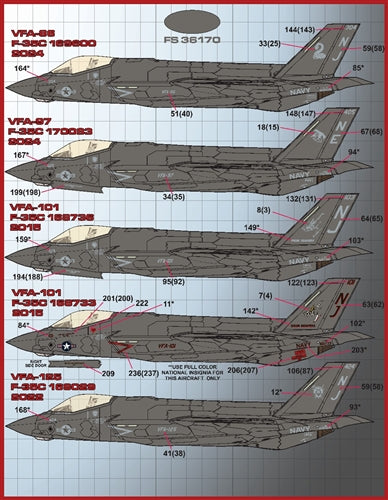 FURBALL 48-097 1/48 F-35C Anthology Part 4